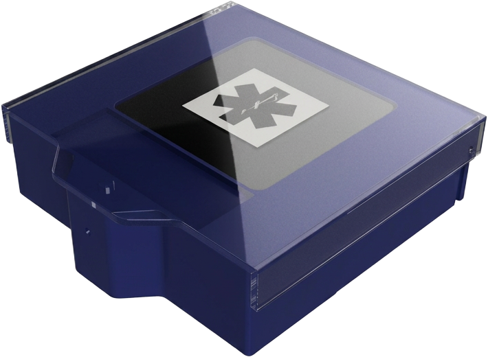 The Beacon Guard Button with E-Ink display and tamper-resistant cover