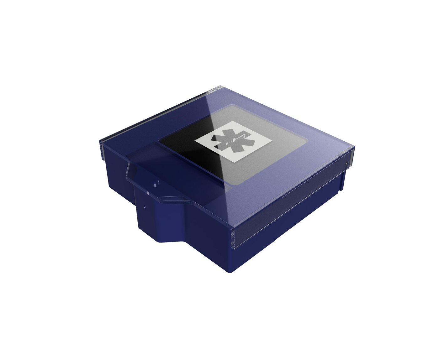 The Beacon Guard Button with E-Ink display and tamper-resistant cover